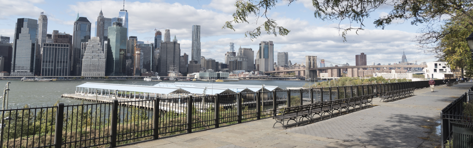 Nyc Manahattan From The Brooklyn Heights Promenade 1920X600]